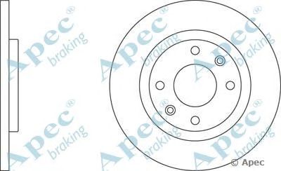 APEC BRAKING dsk821 -  Тормозной диск